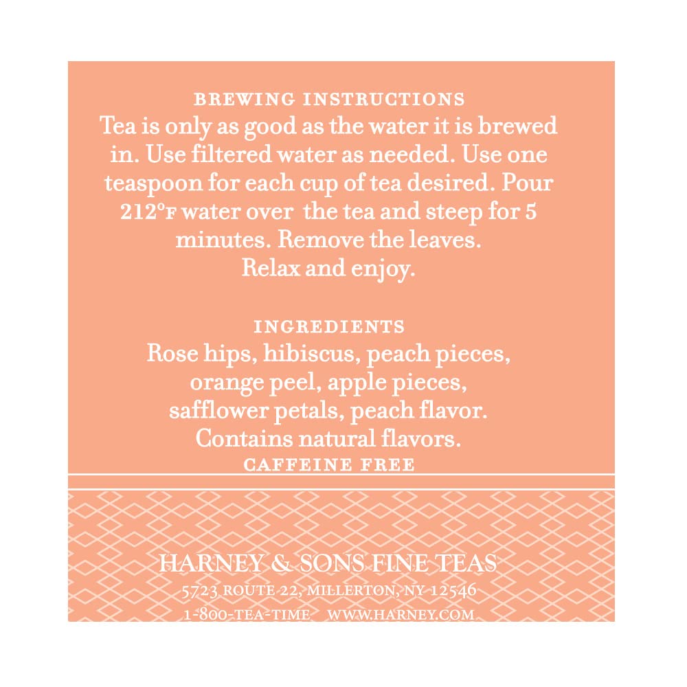 Harney & Sons Peach Fruit Tea - Slika 2