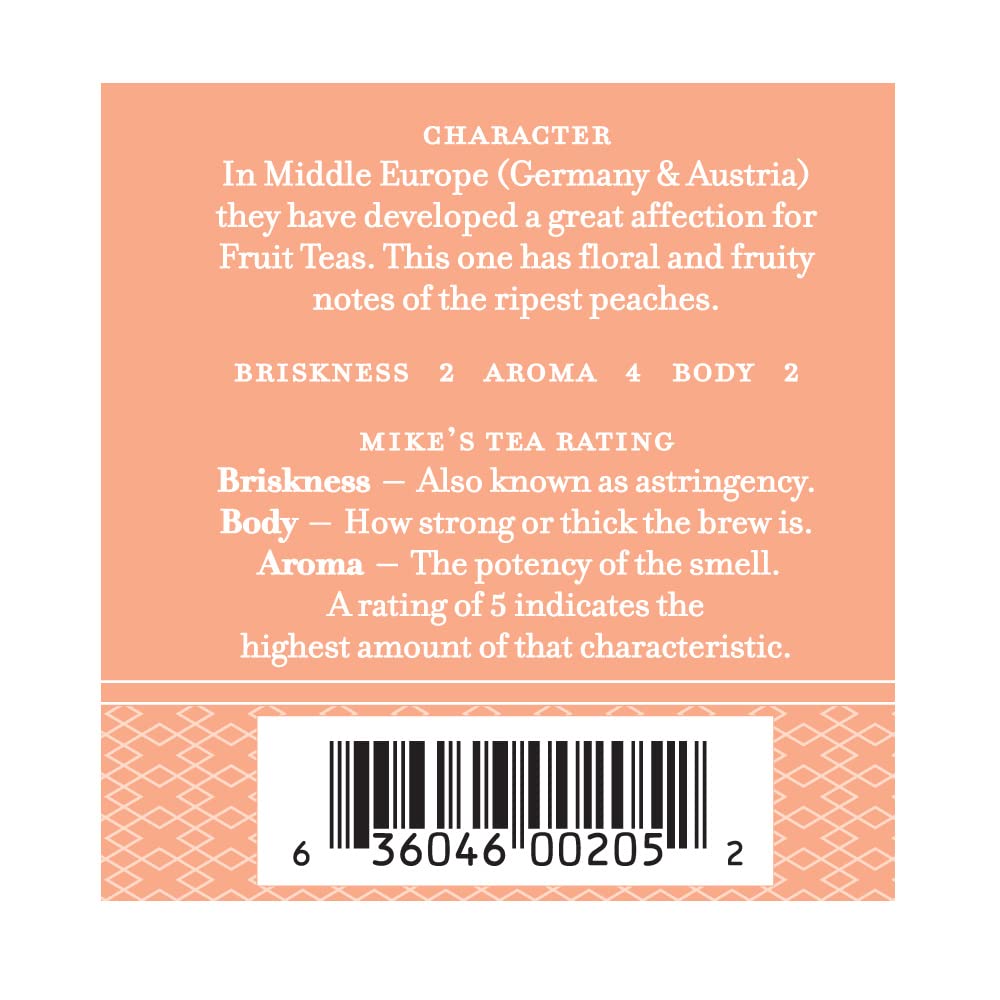 Harney & Sons Peach Fruit Tea - Slika 3